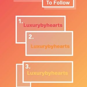 Follow @luxurybyhearts on instagram!!